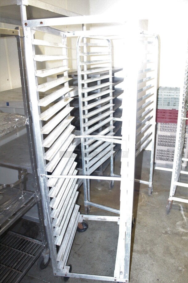 SUPER! 2 Commercial Speed/Pan Racks On Casters. 2X Your Bid!  - Image 1 of 2