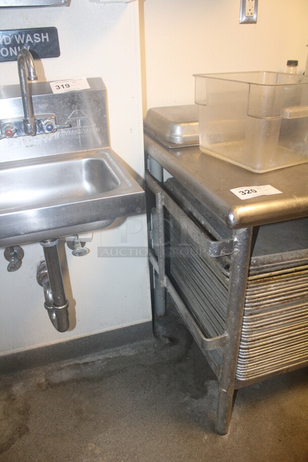 GREAT! Commercial Stainless Steel Work Table With Undershelf. Table Only. 120x29x33. Buyer Must Remove.  - Image 2 of 3