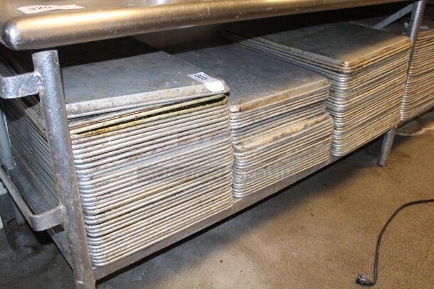 WOW! 75 Commercial Full Size Baking/Sheet Pans. 75X Your Bid!