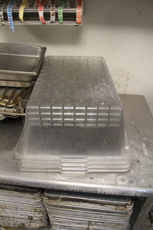 Lot Of 12 Half Size Commercial Baking/Sheet Pans And Other Assorted Items. 12X Your Bid.  - Image 2 of 5