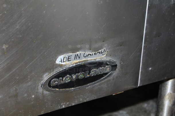 FABULOUS! Cleveland Commercial Stainless Steel One Compartment Braising Pan. 37x42x43. Working When Closed! Buyer Must Remove! - Image 2 of 6