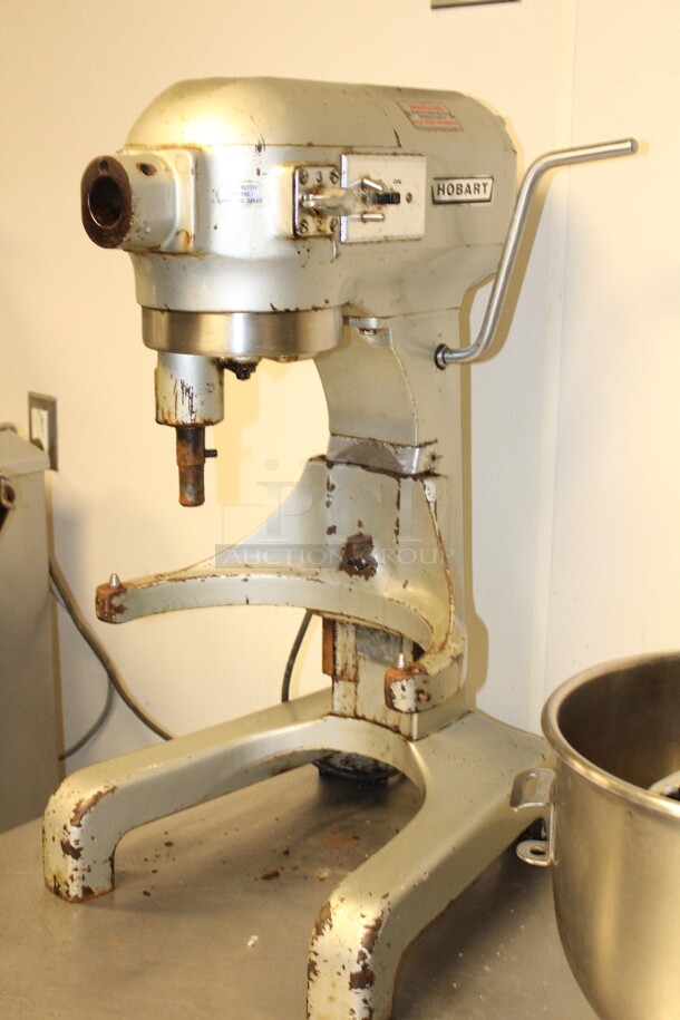 EXCELLENT! Hobart Commercial Countertop Planetary Mixer With Bowl, Whisk Attachment And Dough Hook. 16x19x31. 120V/60Hz. Working When Closed!  - Image 2 of 7