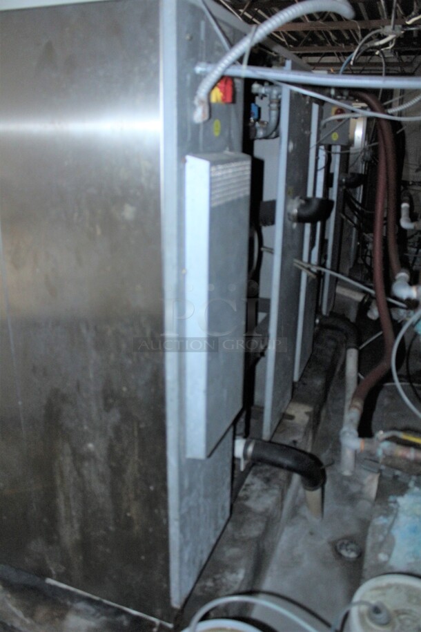 GREAT! Continental Girbau Model H2090PM21010 Commercial Stainless Steel Front Loading Washing Machine. 54x54x67. 208-240V/60Hz. 3 Phase. Per Owner, Takes A Few Times To Start But Does Wash. Buyer Must Remove.  - Image 5 of 5