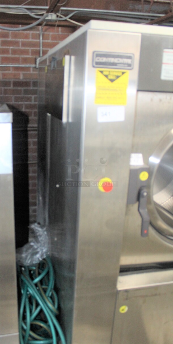 GREAT! Continental Girbau Model H2090PM21010 Commercial Stainless Steel Front Loading Washing Machine. 54x54x67. 208-240V/60Hz. 3 Phase. Per Owner, Tries To Start, But Gives Error Message. Buyer Must Remove.  - Image 4 of 4