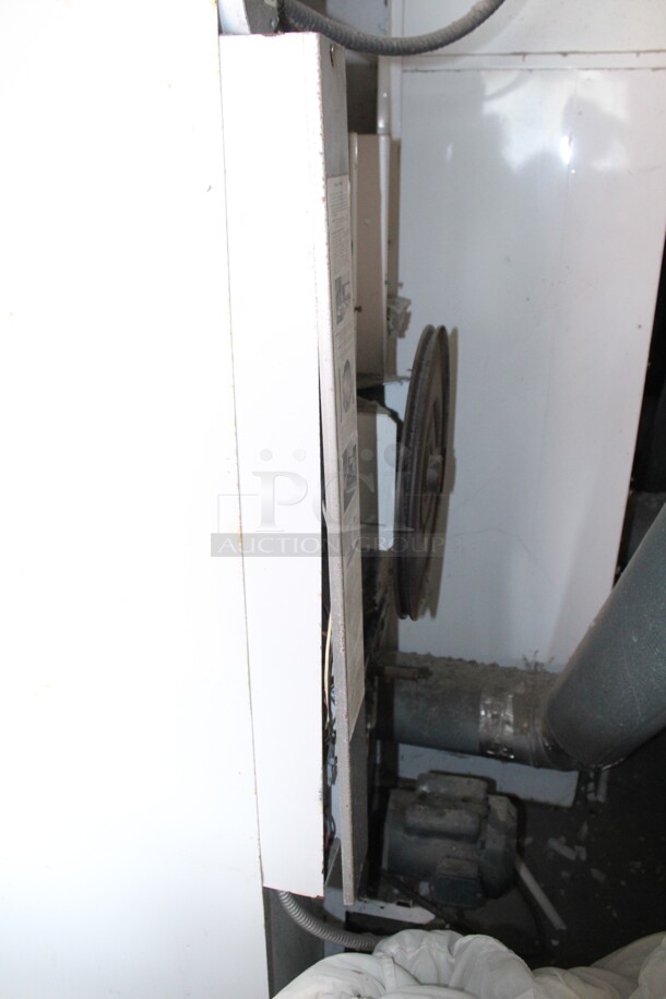 GREAT! Cissell Commercial Clothes Dryer. 38x44x75. 120V/60Hz. Working When Closed! Buyer Must Remove.  - Image 5 of 5