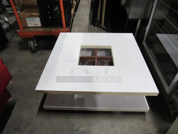 One Small Table. 31.5X31.5X11.5 - Image 1 of 1