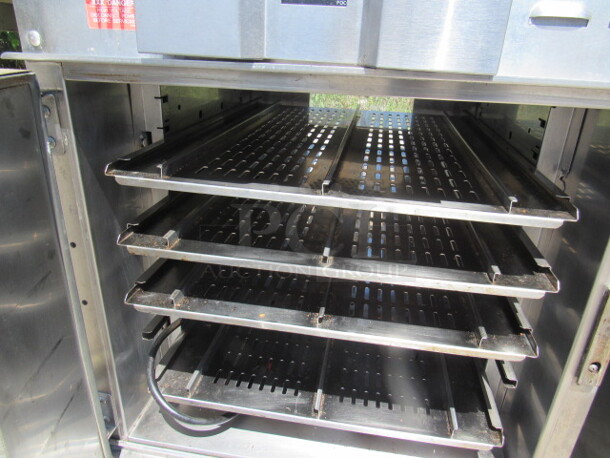One Winston Holding Cabinet. Model# HA4509ZE. 120 Volt. 27X33X37. Working When Removed.  - Image 2 of 2