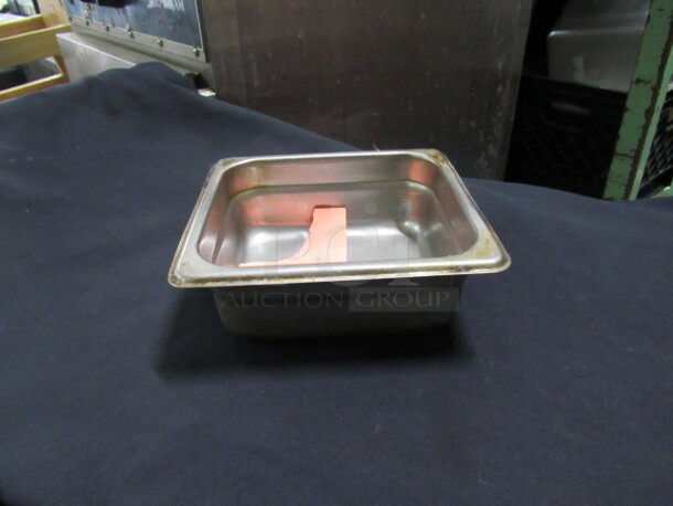 1/6 Size 2.5 Inch Deep Hotel Pan. 4XBID.