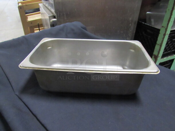 1/3 Size 4 Inch Deep Hotel Pan. 2XBID.