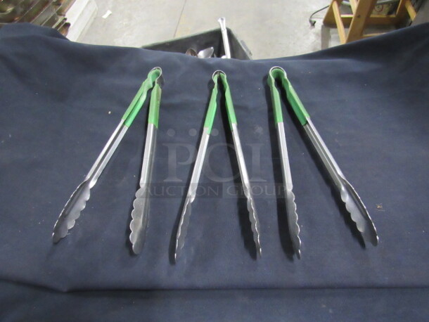 Assorted Commercial SS Tong. 3XBID.
