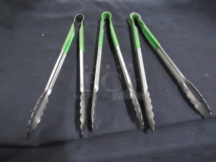 Assorted Commercial SS Tong. 3XBID.