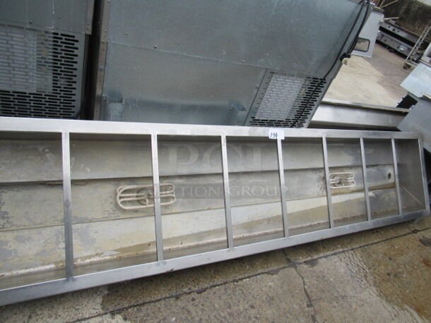 One Electric Heated Drop In Well, Will Hold 8 Full Size Pans. Model# HEL5000S. 105X24X10 - Image 1 of 2