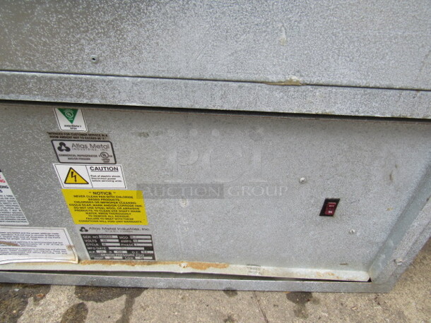 One Atlas Metal Drop In Cold Well. Model #RML-2. 120 Volt. 48X18X24 - Image 2 of 2