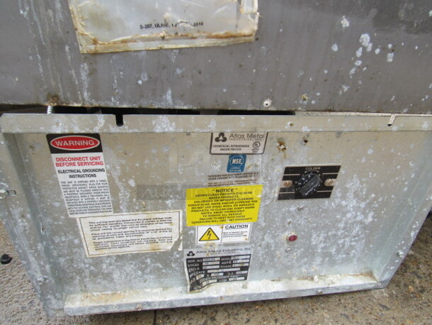 One Atlas Metal Drop In Cold Well. Model# WCMD-6. 115 Volt. 48.5X24X25 - Image 2 of 3