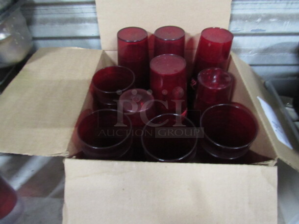 One Mega Lot Of Red Coca Cola Glasses. - Image 2 of 2