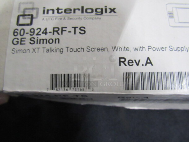 One Interlogix GE Simon XT Talking Touhscreen With Power Supply. #60-924-RF-TS. - Image 4 of 4