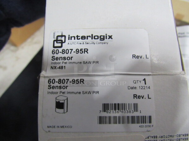 Interlogix Sensor. #60-807-95R. 2XBID. - Image 3 of 3