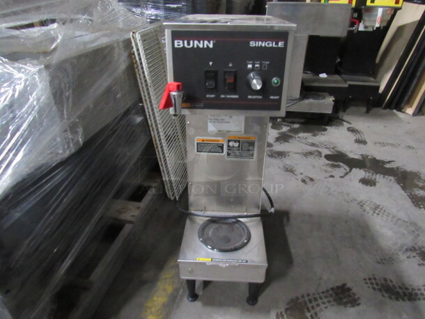 One Bunn Single Brewer. Model# Single. 120 Volt.  - Image 1 of 2