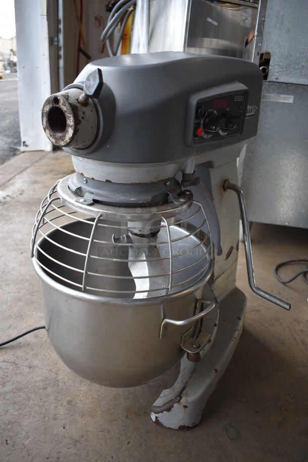 WOW! Hobart Legacy Model HL200 Metal Commercial 20 Quart Planetary Mixer w/ Stainless Steel Mixing Bowl, Bowl Guard and Dough Hook. 100-120 Volts, 1 Phase. 16x25x29. Tested and Working! - Image 1 of 12