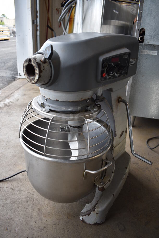 WOW! Hobart Legacy Model HL200 Metal Commercial 20 Quart Planetary Mixer w/ Stainless Steel Mixing Bowl, Bowl Guard and Dough Hook. 100-120 Volts, 1 Phase. 16x25x29. Tested and Working! - Image 2 of 12
