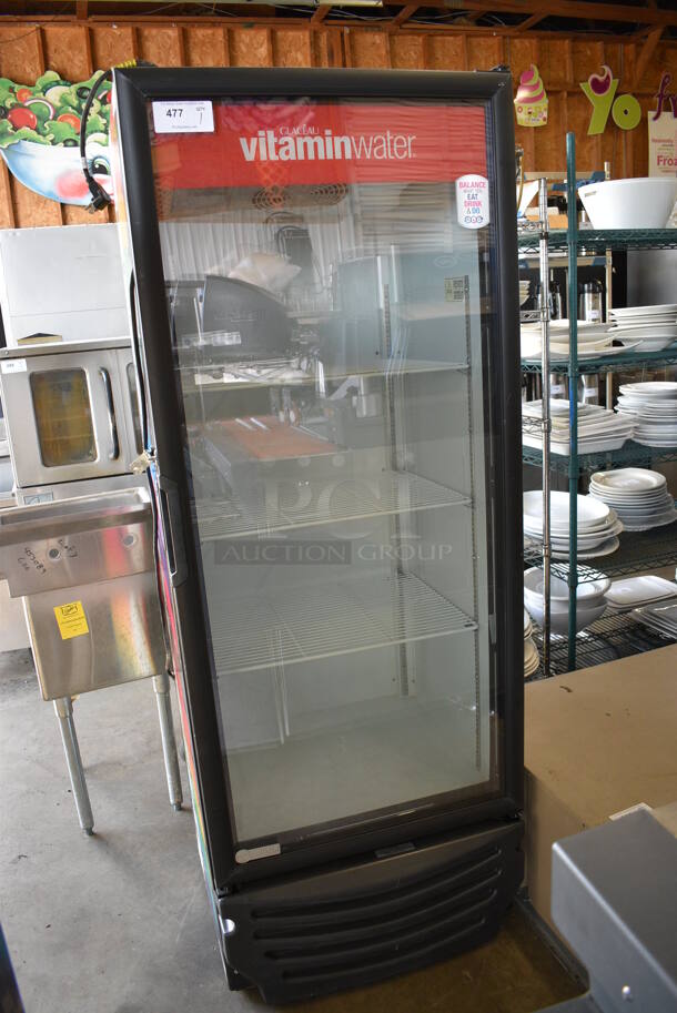 NICE! Imbera Model G319 CO2 ENERGY STAR Metal Commercial Single Door Reach In Cooler Merchandiser w/ Poly Coated Racks. 115 Volts, 1 Phase. 29.5x27x79. Tested and Does Not Power On - Image 2 of 7