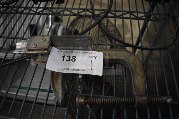 1440-4 Metal Adjustable Clamp. 5x2.5x10 - Image 6 of 6