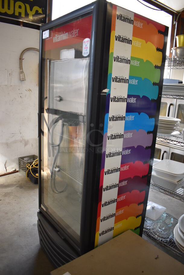 NICE! Imbera Model G319 CO2 ENERGY STAR Metal Commercial Single Door Reach In Cooler Merchandiser w/ Poly Coated Racks. 115 Volts, 1 Phase. 29.5x27x79. Tested and Does Not Power On - Image 3 of 7