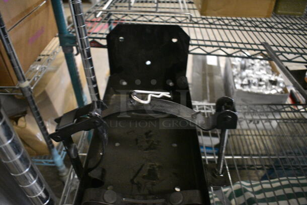 Black Metal Frame Holder for Tank. 8x9x17.5 - Image 3 of 3