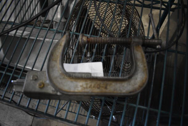 1440-4 Metal Adjustable Clamp. 5x2.5x10 - Image 5 of 6