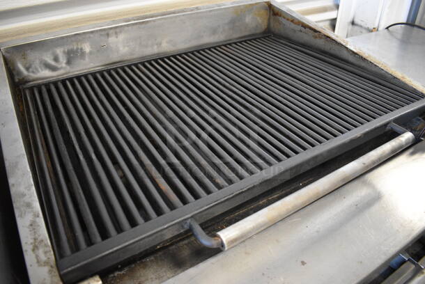 GREAT! Stainless Steel Commercial Natural Gas Powered Charbroiler w/ Undershelf. 36x36x41.5 - Image 7 of 7
