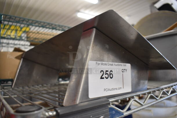 Stainless Steel Shelf w/ Brackets. 21x9x4.5 - Image 3 of 3