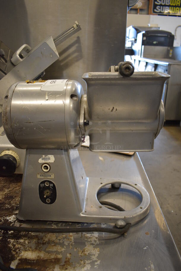 NICE! Stainless Steel Commercial Countertop Cheese Grater. 115 Volts, 1 Phase. 7.5x15.5x16. Tested and Does Not Power On - Image 7 of 7