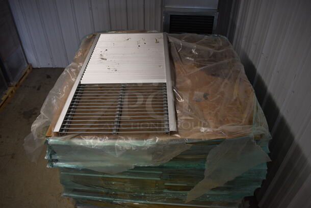 46 Metal Vent Cover Panels. 46 Times Your Bid! - Image 8 of 10
