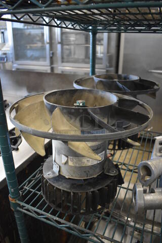 2 Zhongshan Motor. 208-230 Volts, 1 Phase. 13x13x10. 2 Times Your Bid!