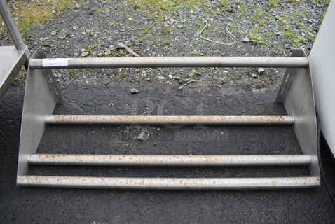Metal Pot Rack. 42x11.5x18.5