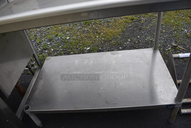 Stainless Steel Commercial Right Side Clean Side Dishwasher Table. Goes GREAT w/ Items 424 and 425! 47x30x44 - Image 4 of 4