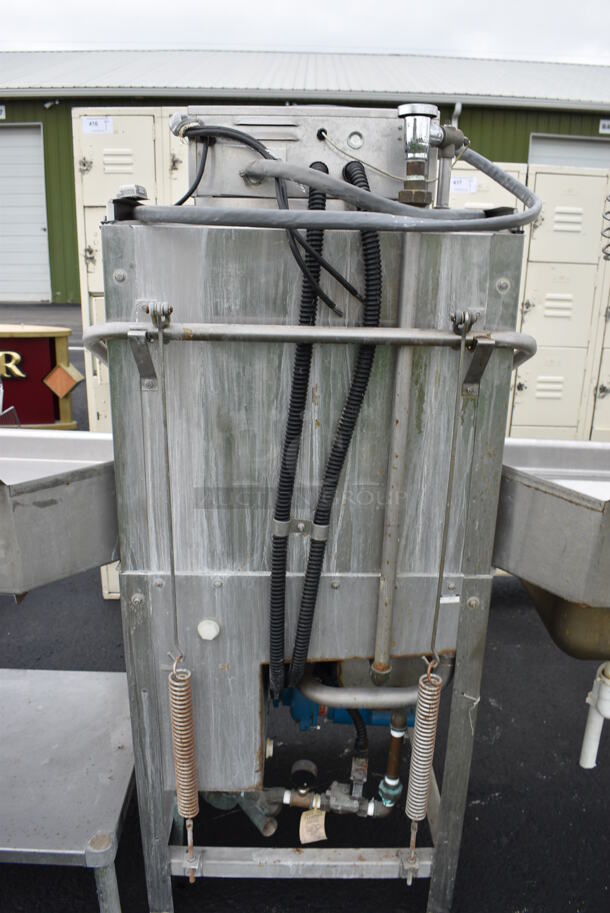 FANTASTIC! Jackson Model 200B Stainless Steel Commercial Straight Pass Through Dishwasher. 208/230 Volts, 1 Phase. Goes GREAT w/ Items 423 and 425! 31x27x64 - Image 6 of 8