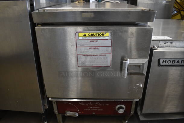 AWESOME! Southbend Model EZ-3 Stainless Steel Commercial Countertop Electric Powered Single Compartment Steam Table. 240 Volts, 3 Phase. 16x30x24 - Image 1 of 7