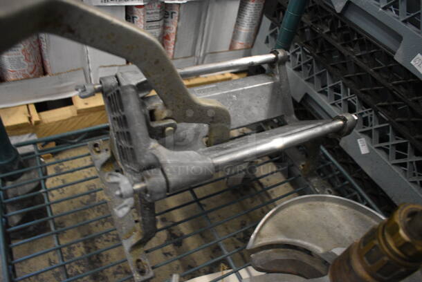 Metal Countertop French Fry Cutter. 8x14.5x12 - Image 3 of 4