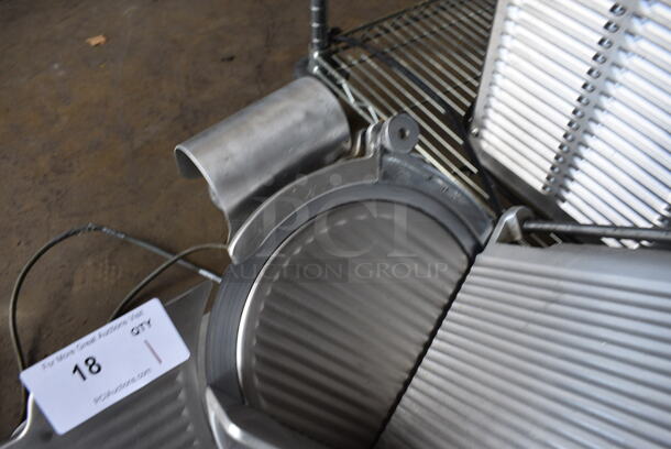 GREAT! Globe Model 685 Stainless Steel Commercial Countertop Meat Slicer w/ Blade Sharpener. 24x20x19. Tested and Does Not Power On - Image 4 of 8