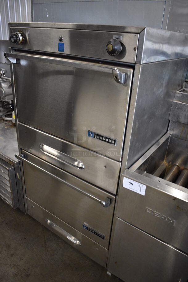 2 AWESOME! Garland Stainless Steel Commercial Natural Gas Powered Ovens w/ Metal Oven Racks and Thermostatic Controls. 30x32x58. 2 Times Your Bid! - Image 2 of 8