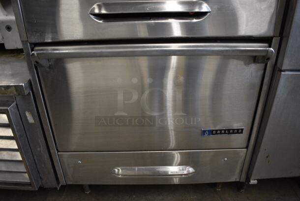 2 AWESOME! Garland Stainless Steel Commercial Natural Gas Powered Ovens w/ Metal Oven Racks and Thermostatic Controls. 30x32x58. 2 Times Your Bid! - Image 4 of 8