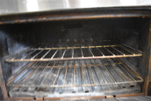 2 AWESOME! Garland Stainless Steel Commercial Natural Gas Powered Ovens w/ Metal Oven Racks and Thermostatic Controls. 30x32x58. 2 Times Your Bid! - Image 6 of 8