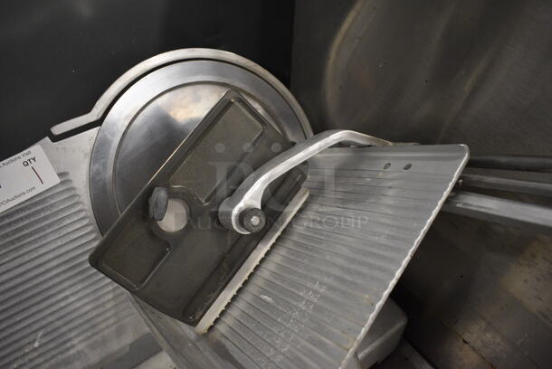 NICE! Metal Commercial Countertop Meat Slicer. 26x24x22. Tested and Working! - Image 3 of 6