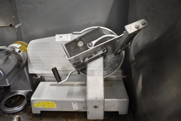 NICE! Metal Commercial Countertop Meat Slicer. 26x24x22. Tested and Working! - Image 4 of 6