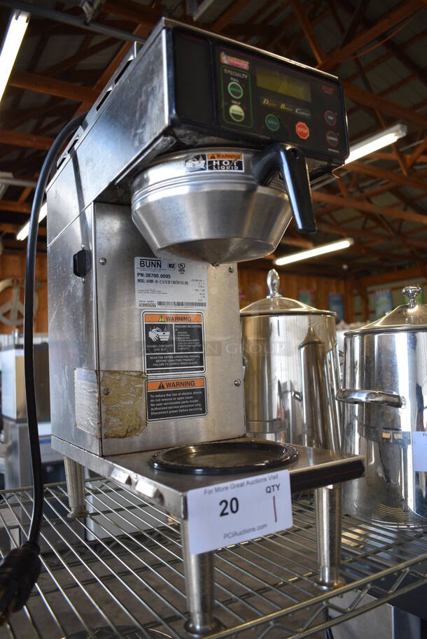 NICE! 2014 Bunn Model AXIOM-35-2 Stainless Steel Commercial Countertop 2 Burner Coffee Machine w/ Metal Brew Basket. 120/208-240 Volts, 1 Phase. 8x18x23 - Image 3 of 6