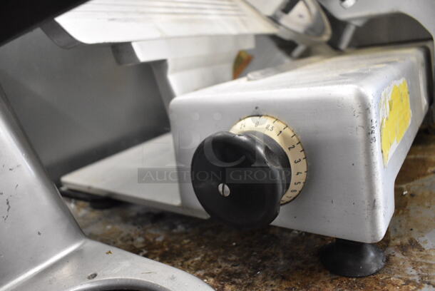 NICE! Metal Commercial Countertop Meat Slicer. 26x24x22. Tested and Working! - Image 5 of 6