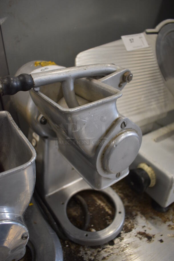 NICE! Stainless Steel Commercial Countertop Cheese Grater. 115 Volts, 1 Phase. 7.5x15.5x16. Tested and Does Not Power On - Image 3 of 7