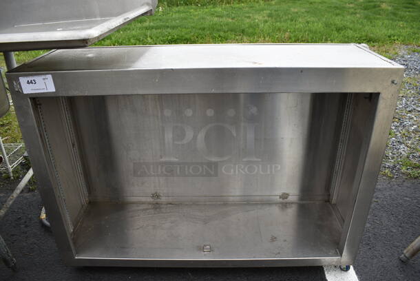 Stainless Steel Cabinet. 45.5x14x33.5
