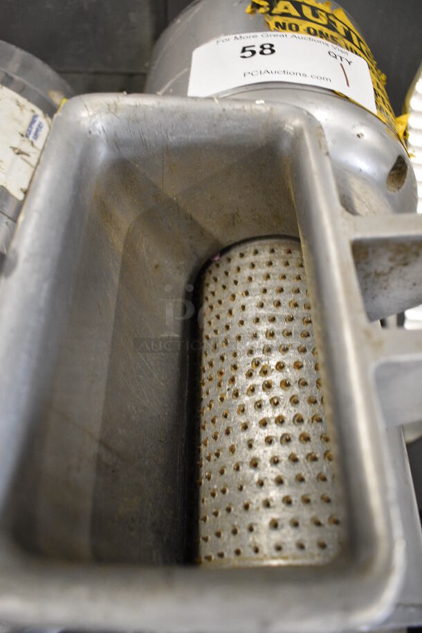 NICE! Stainless Steel Commercial Countertop Cheese Grater. 115 Volts, 1 Phase. 7.5x15.5x16. Tested and Does Not Power On - Image 4 of 7